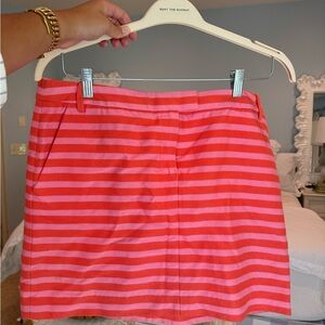 Jcrew striped skirt